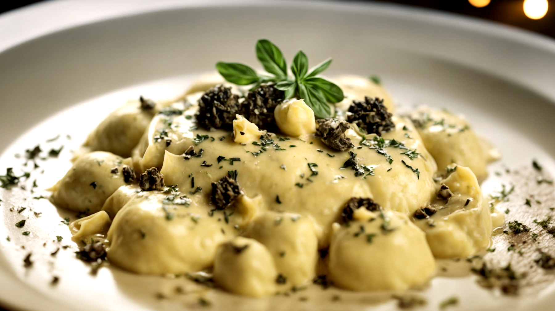 Ravioli tartufo Umbria"