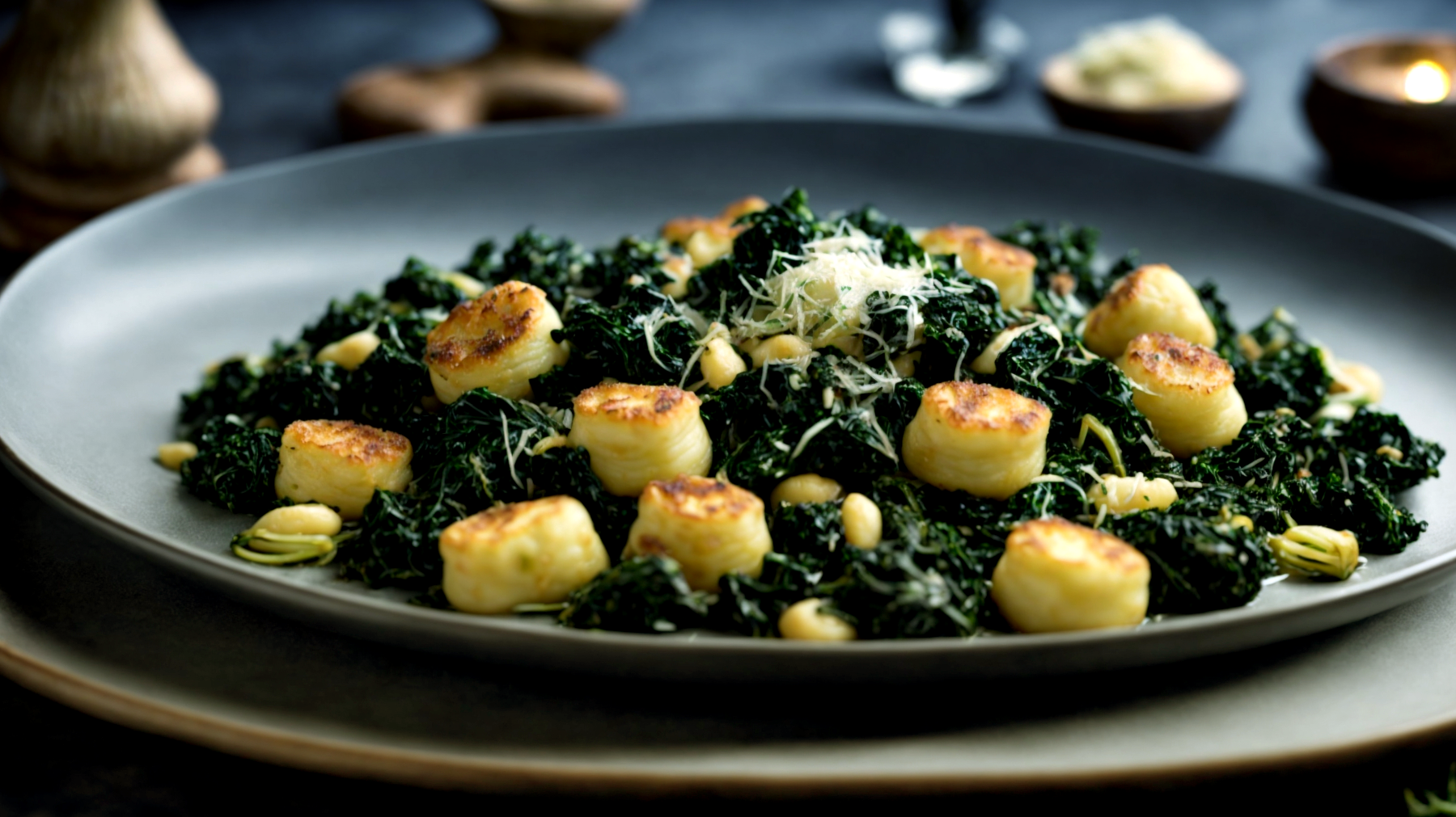 gnocchi porro cavolo nero"