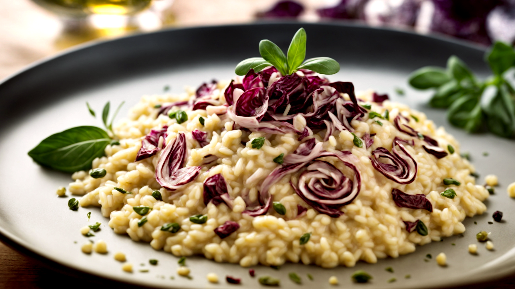 Risotto Radicchio Provola"