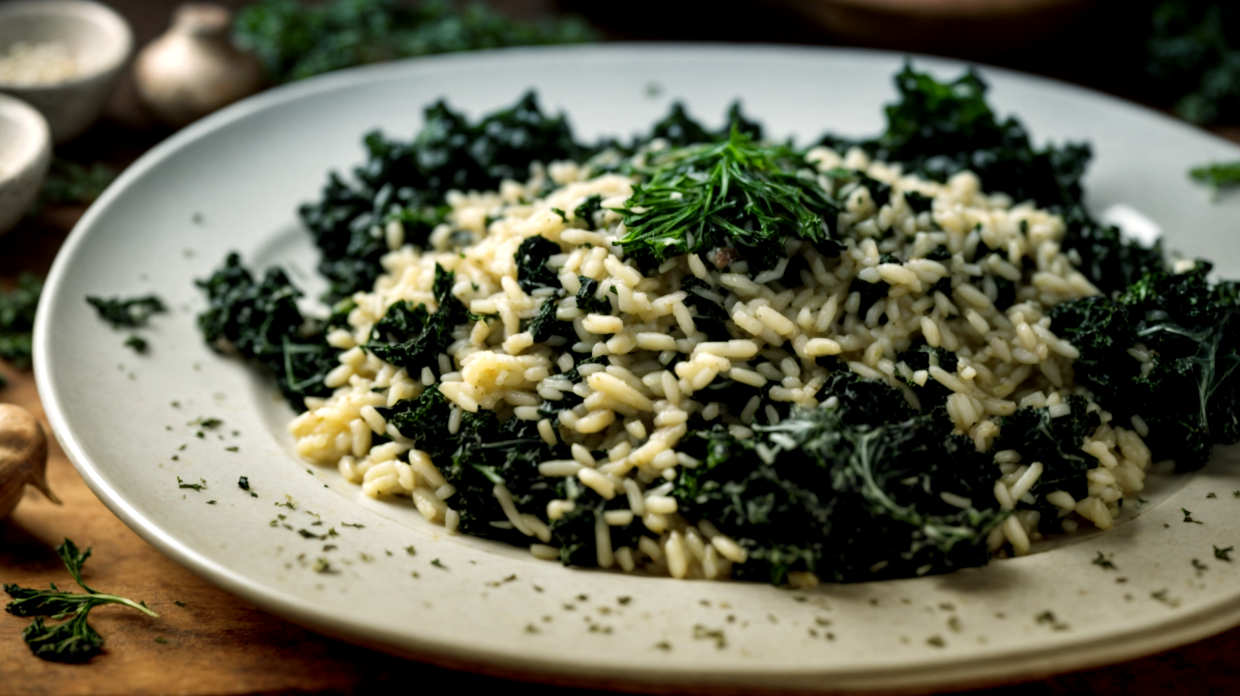 Risotto cavolo nero salsiccia"