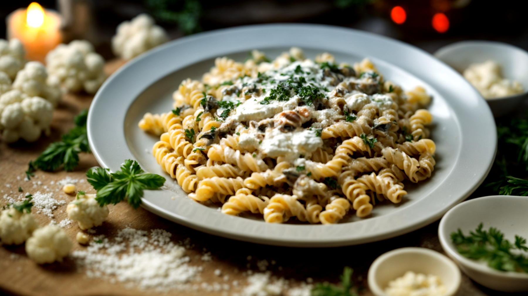 fusilli cavolfiore acciughe"