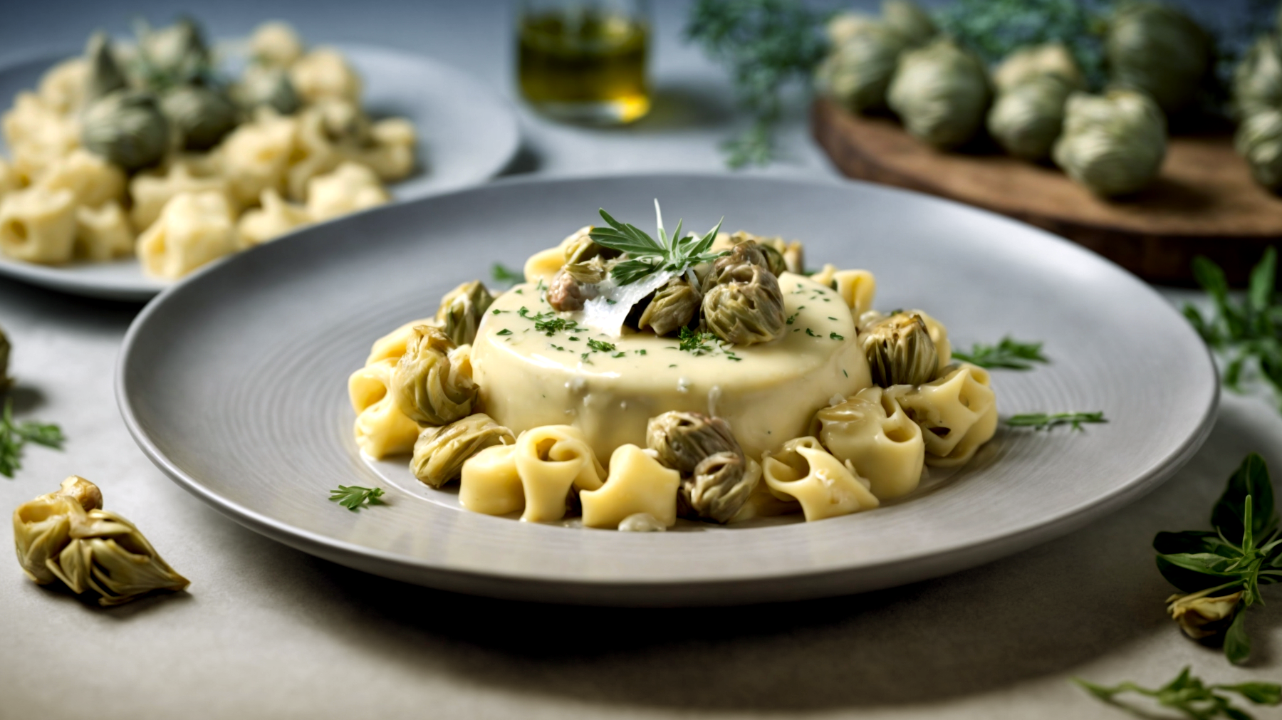 Gnocchetti carciofi pecorino romano"